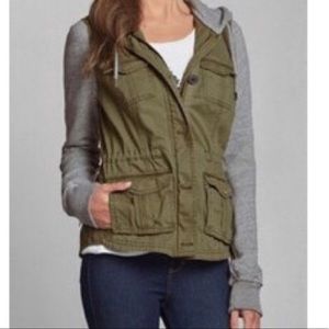Abercrombie Tristen Military Jacket Sz Med